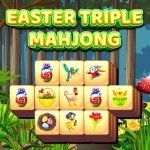 Постер игры Пасхальный Тройной Маджонг